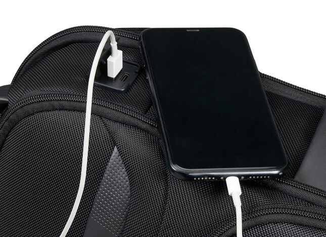 To indbyggede USB-portar