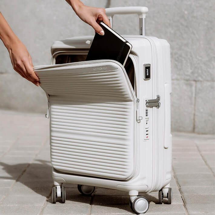 Håndbagage med frontlomme