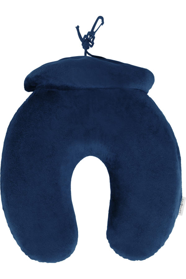 Samsonite Ta Revolution Memory Foam Pillow/Pouch  Midnatsbl&aring;