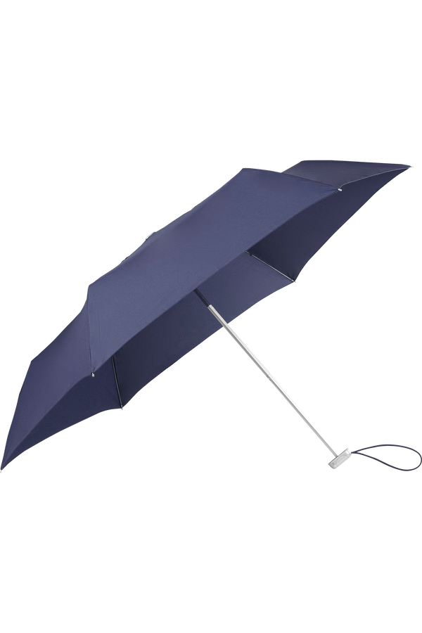 Samsonite Alu Drop S 3 Sect. Manual Flat  INDIGOBL&Aring;