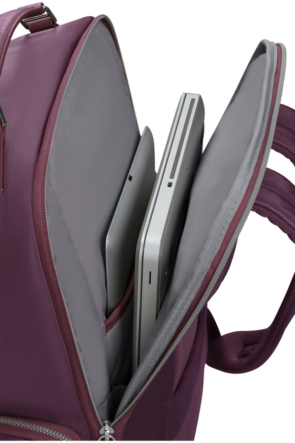 Samsonite Karissa Evo Round Backpack 15.6'  Bourgogne