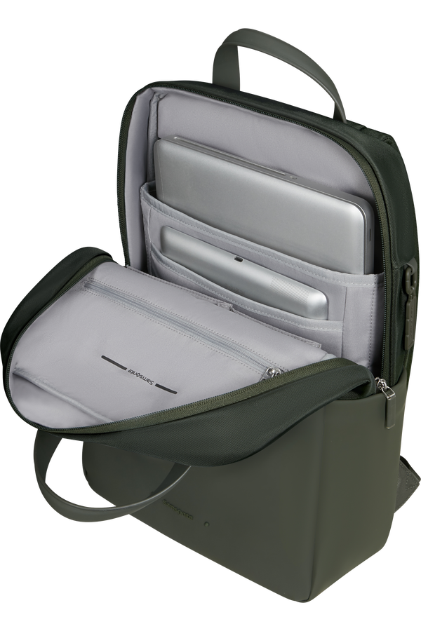 Samsonite 4Pack Laptop Backpack + Handles 14.1'  Forest Green