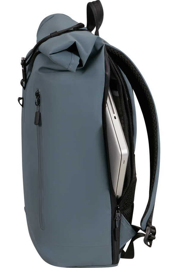 Samsonite Coatify Biz Rolltop Backpack 15.6'  Dusty Blue