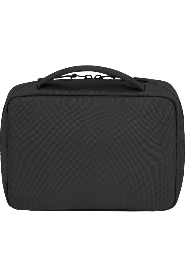 Samsonite Stackd Toilet Kit Hannging Toilet Kit  Sort