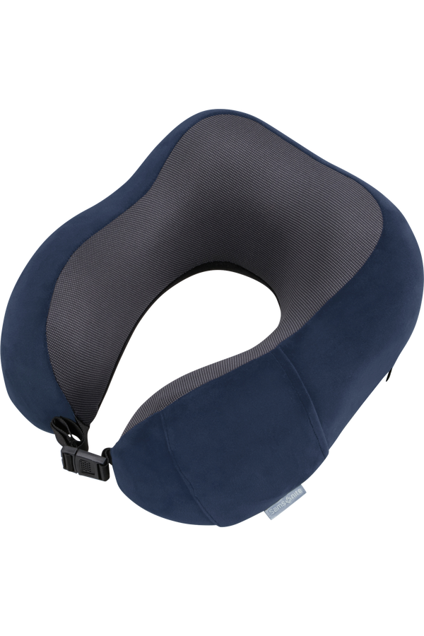 Samsonite Ta Revolution Ergonomic Memory Foam Pillow  Midnatsblå