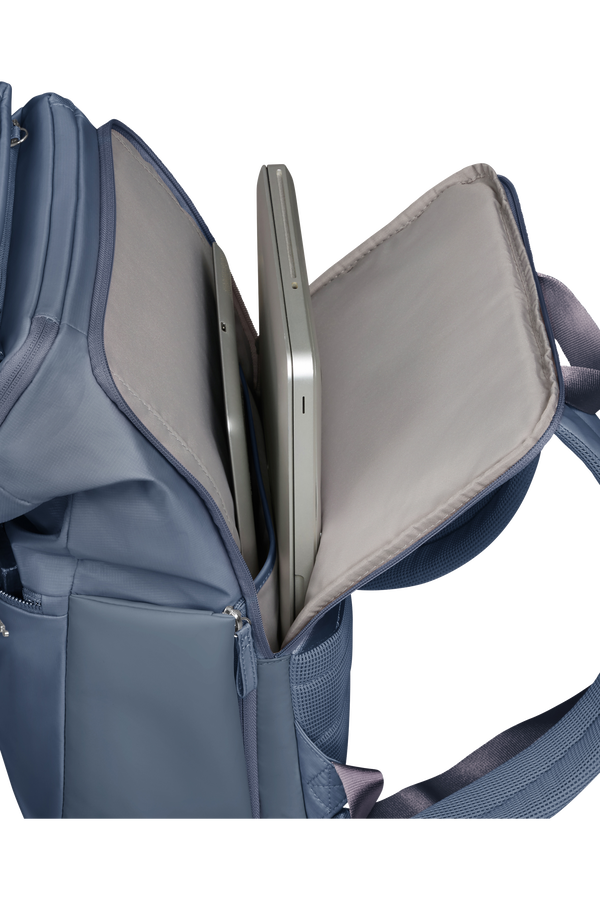 Samsonite Move Journey Laptop Backpack + Pouch 15.6'  Storm Blue