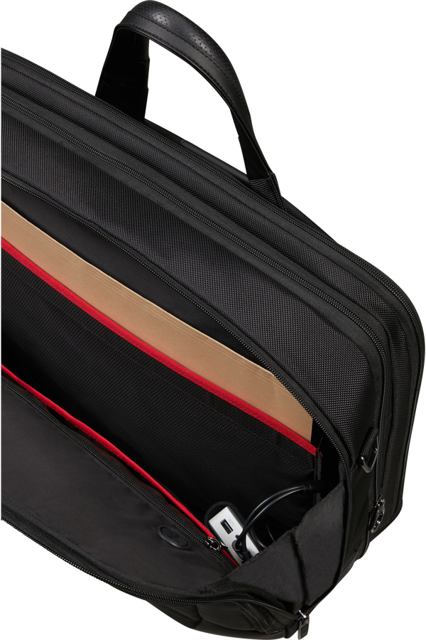Samsonite Pro-Dlx 6 Bailhandle Expandable 17.3'  Sort