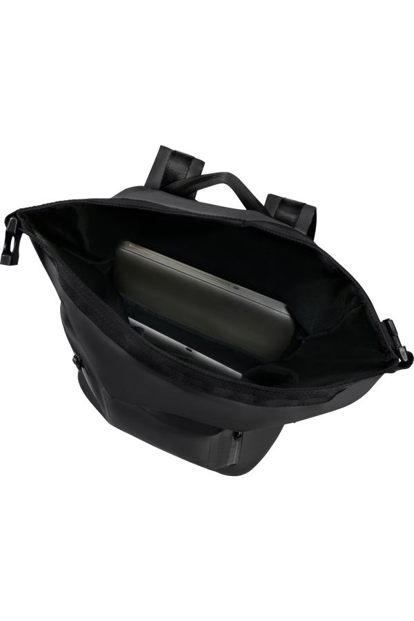 Samsonite Coatify Biz IPX4 Rolltop Backpack 15.6'  Sort