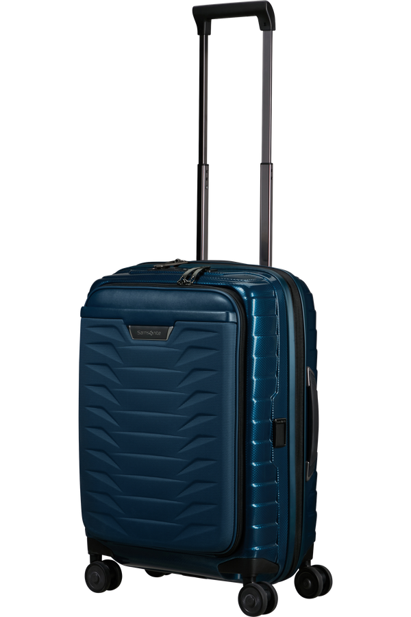Samsonite Proxis Spinner Expandable Easy Access 55cm  Petrol Blue