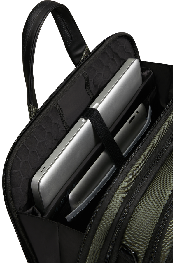 Samsonite Pro-Dlx 6 Bailhandle Expandable 15.6'  Grøn