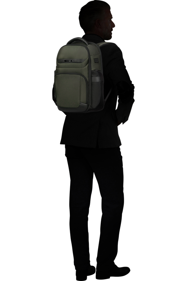 Samsonite Pro-DLX 6 Backpack Slim 15.6'  Gr&oslash;n