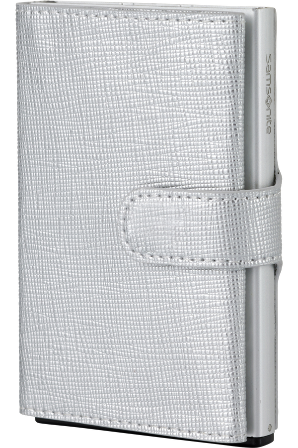Samsonite Alu Fit 202 - Slide-up Wallet  Sølv