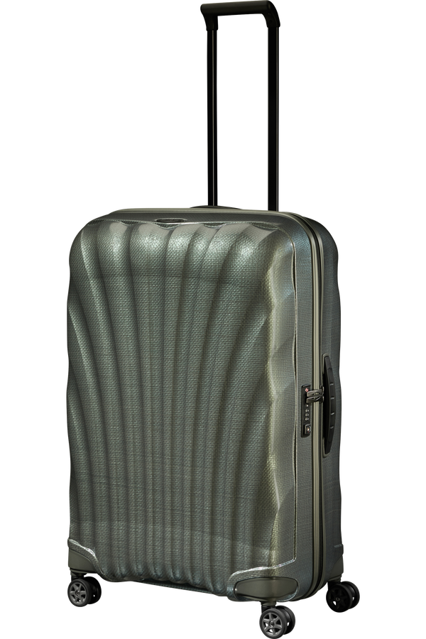 Samsonite C-Lite Spinner 75cm  Metallisk grøn