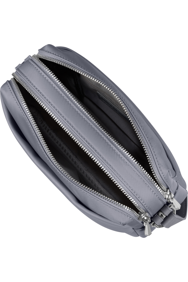 Samsonite Zalia 3.0 Shoulder Bag 2 Comp  Sølvgrå