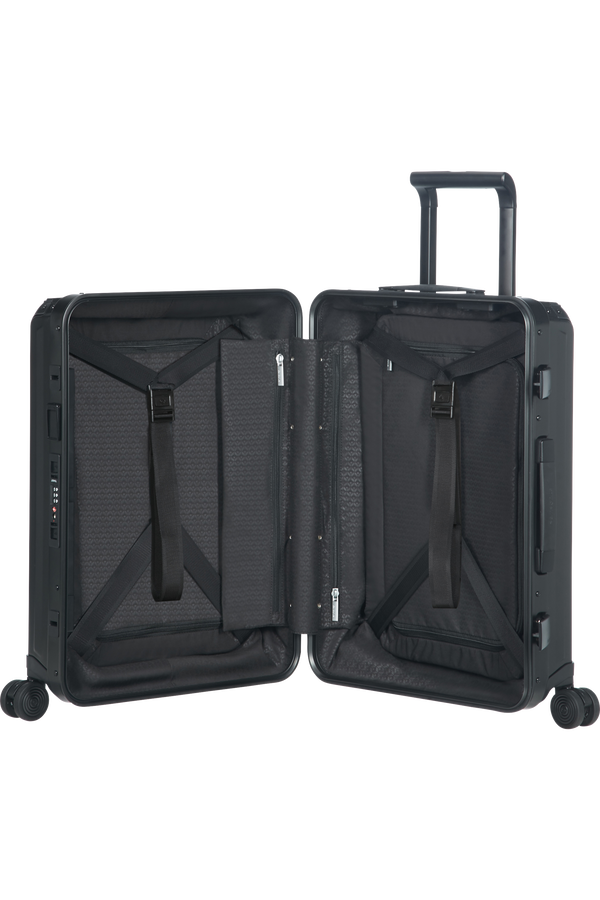 Samsonite Lite-Box Alu Spinner 55cm  Sort