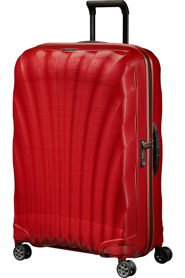 Samsonite C-Lite Spinner 75cm  Chilirød