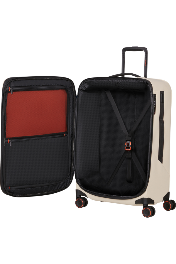 Samsonite Glazed Spinner Expandable 67cm  Sandsten