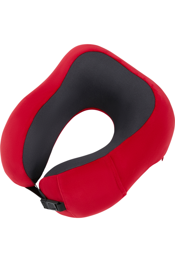 Samsonite Ta Revolution Ergonomic Memory Foam Pillow  Rød