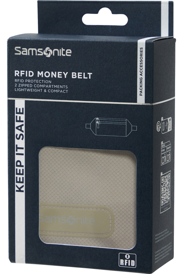 Samsonite Ta Revolution RFID Money Belt  Eklipsegr&aring;