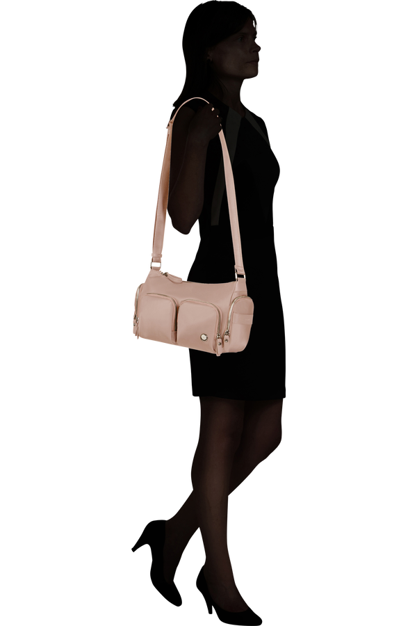 Samsonite Karissa Evo Shoulder Bag Multi Pkt  Soft Rose