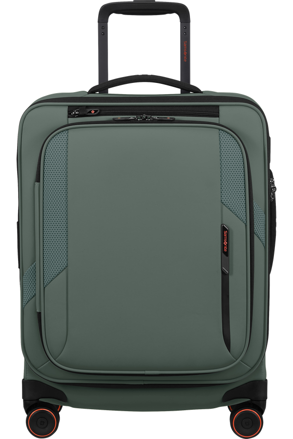 Samsonite Glazed Spinner Expandable 55cm  Salviegr&oslash;n