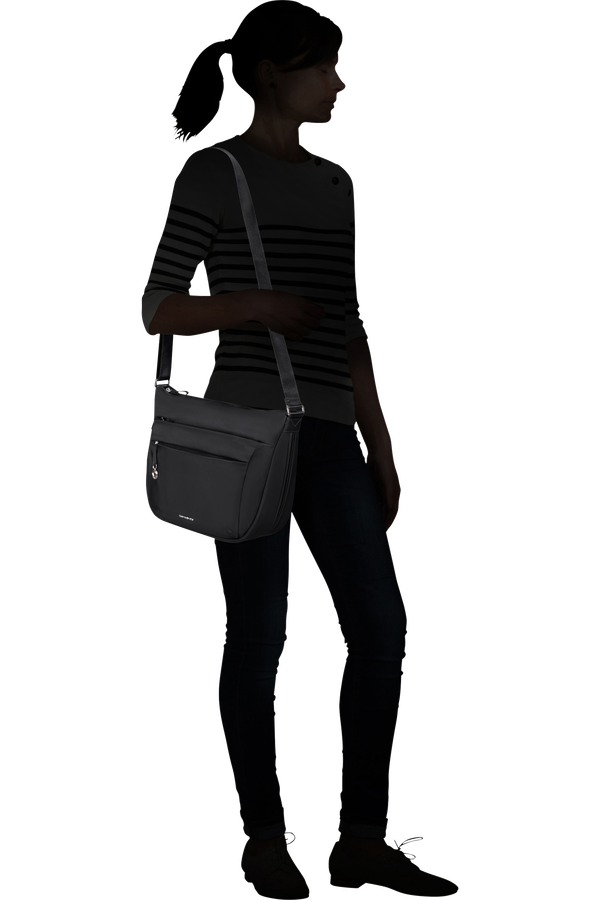 Samsonite Move 5.0 Hobo Bag Round Expandable M  Sort