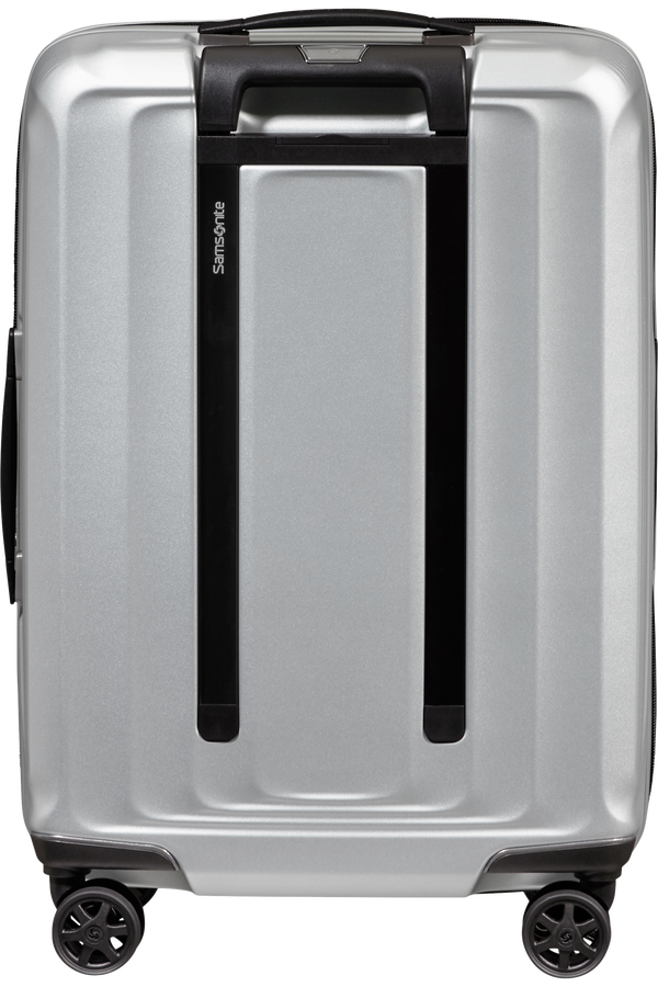 Samsonite Nuon Spinner Expandable 55cm  Mat sølv
