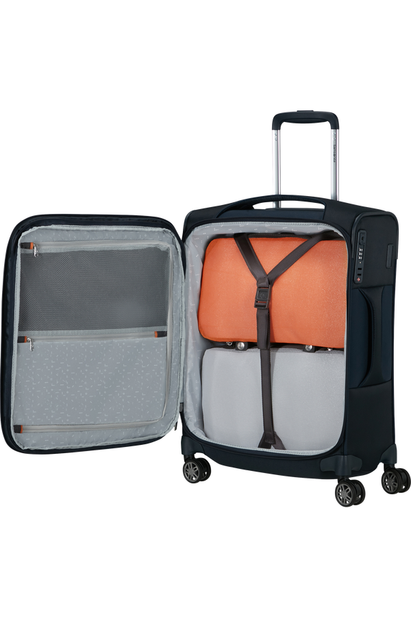 Samsonite Re-Lite Spinner Expandable 55cm  Midnatsblå