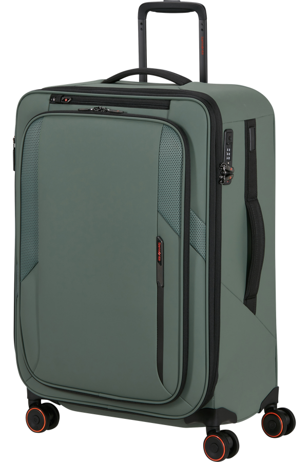 Samsonite Glazed Spinner Expandable 67cm  Salviegr&oslash;n