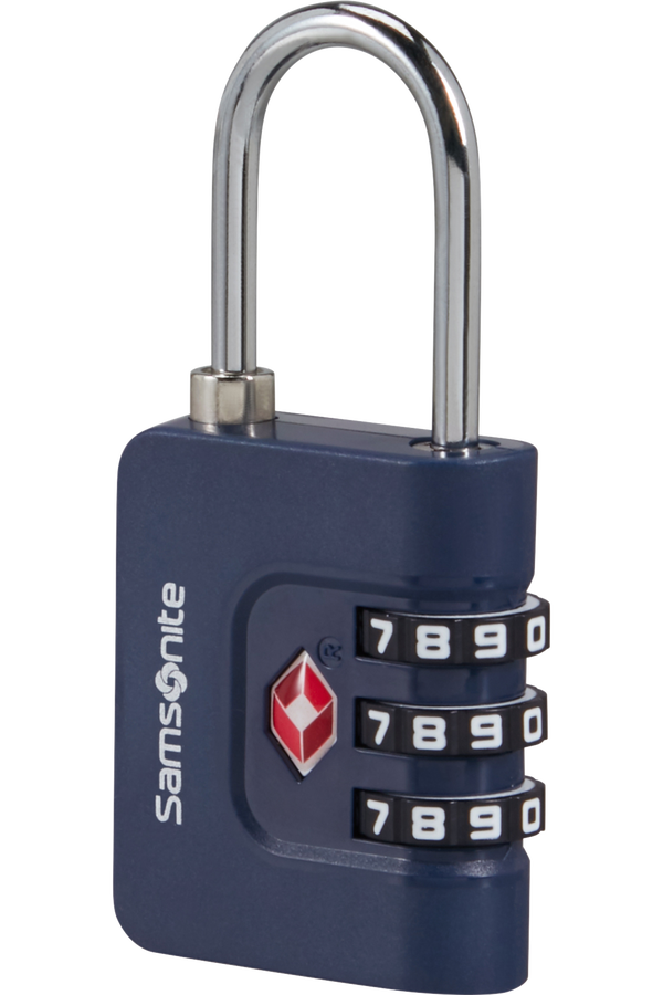 Samsonite Ta Revolution Combilock 3 dial TSA  Midnatsbl&aring;