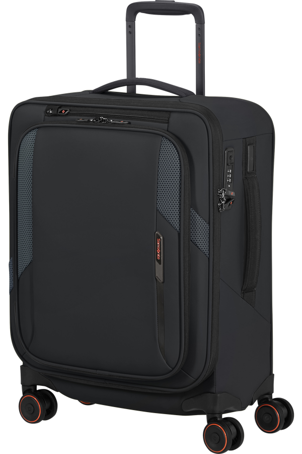 Samsonite Glazed Spinner Expandable 55cm  Sort
