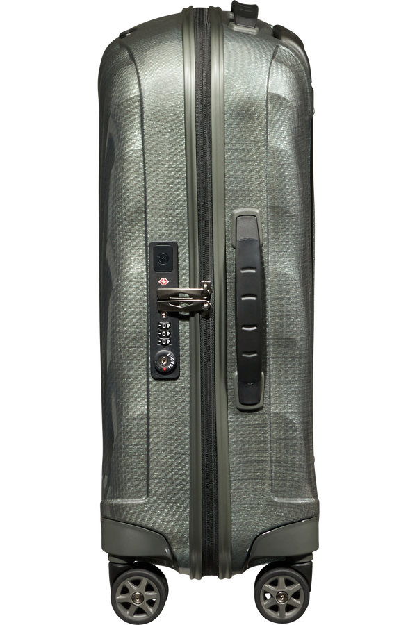 Samsonite C-Lite Spinner Expandable 55cm  Metallisk grøn