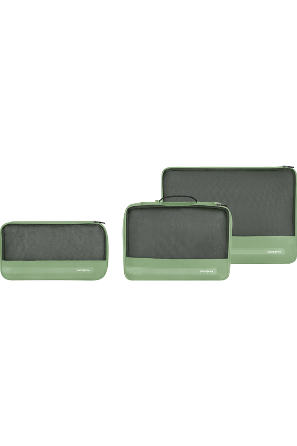 Samsonite Ta Revolution Set of 3 Packing Cubes  Sage