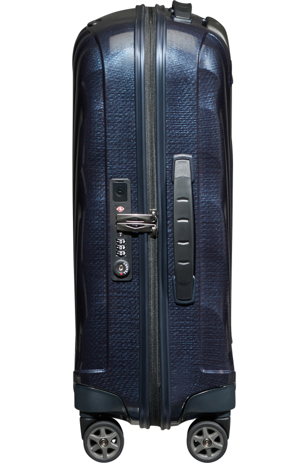 Samsonite C-Lite Spinner Expandable 55cm  Midnatsblå