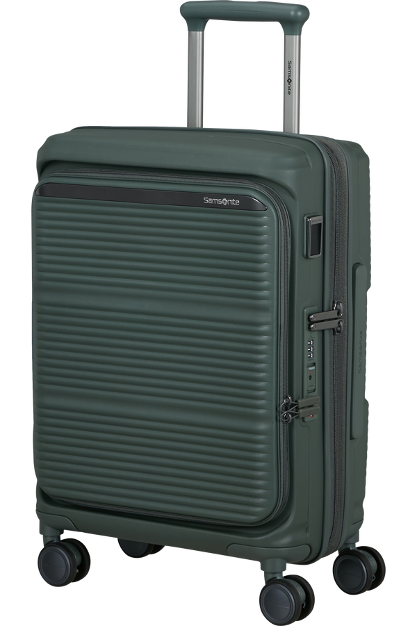 Samsonite Paralux Spinner Expandable Global Co 55cm  Oliven