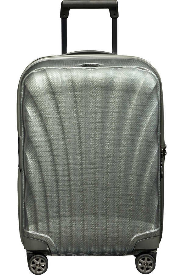 Samsonite C-Lite Spinner Expandable 55cm  Metallisk grøn