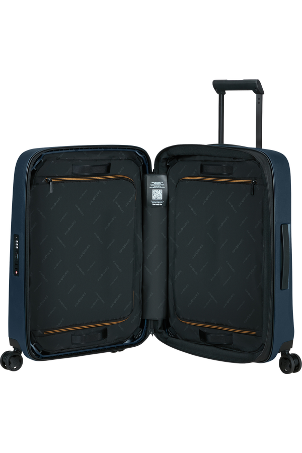 Samsonite Essens Spinner Expandable ZIP 55cm  Midnatsbl&aring;