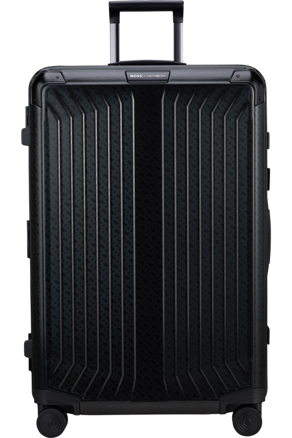 Samsonite Lite-Box Alu / Boss SPINNER 76/28 76cm  Graphite Monogram