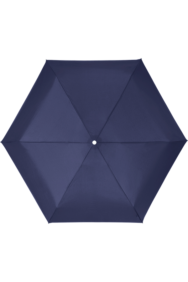 Samsonite Alu Drop S 4 Sect. Auto O/C  INDIGOBLÅ