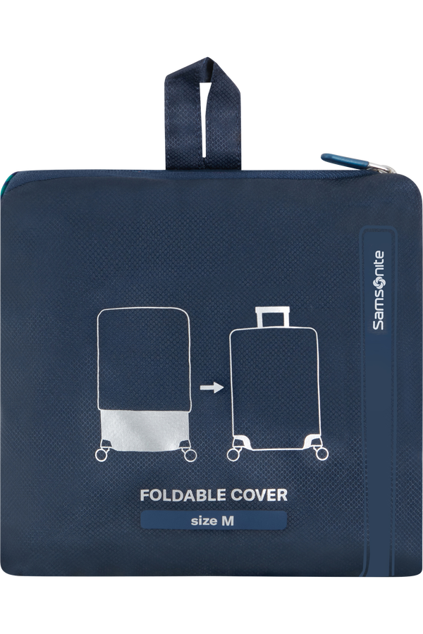 Samsonite Ta Revolution Foldable Luggage Cover M  Midnatsblå