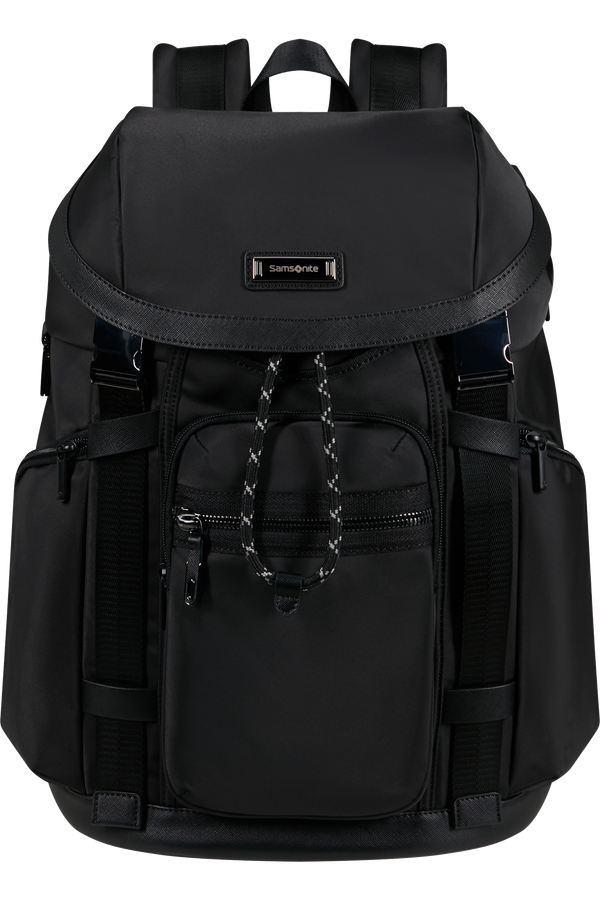 Samsonite Relyon Backpack M 15.6'' with flap  Sort
