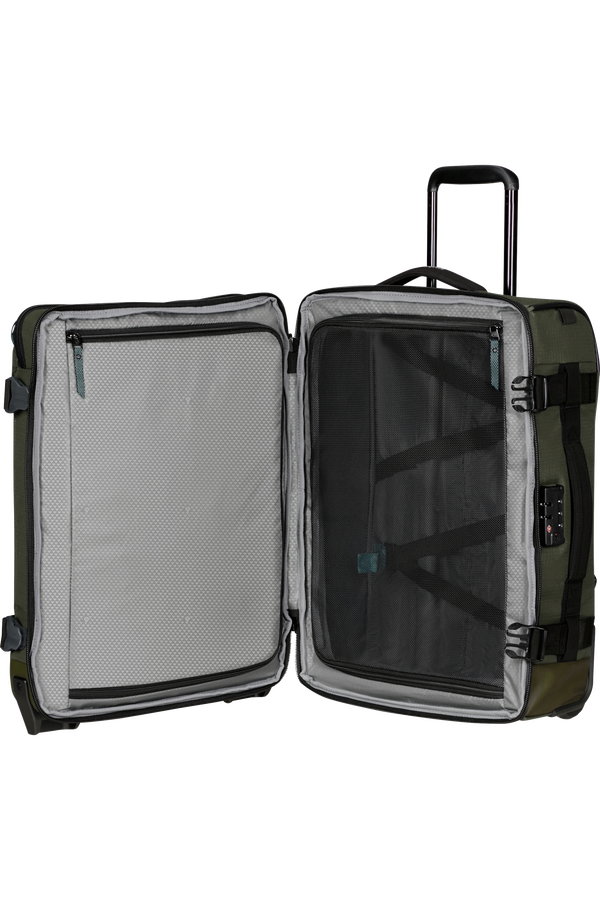 Samsonite Roadseeker Duffle with wheels Backpack 55cm  M&oslash;rk oliven