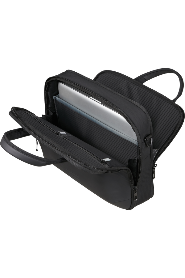 Samsonite Moderny Laptop Briefcase 15.6'  Sort