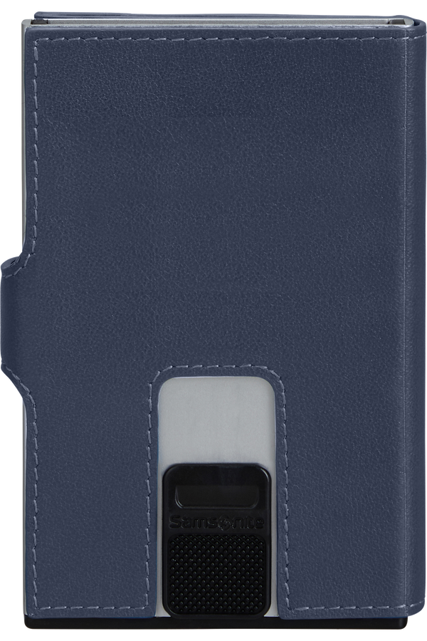Samsonite Alu Fit 202 - Slide-up Wallet  Blå
