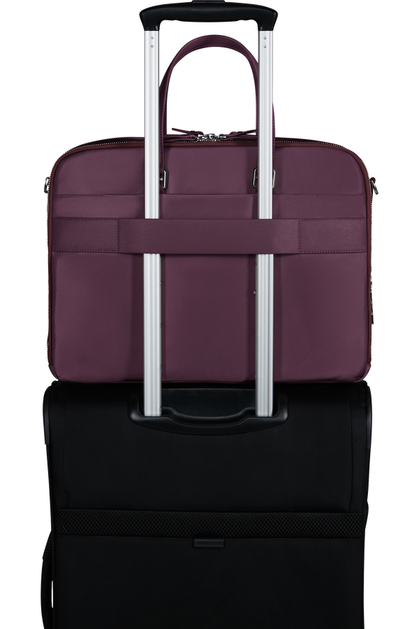 Samsonite Karissa Evo Bailhandle 15.6' 2 Comp  Bourgogne