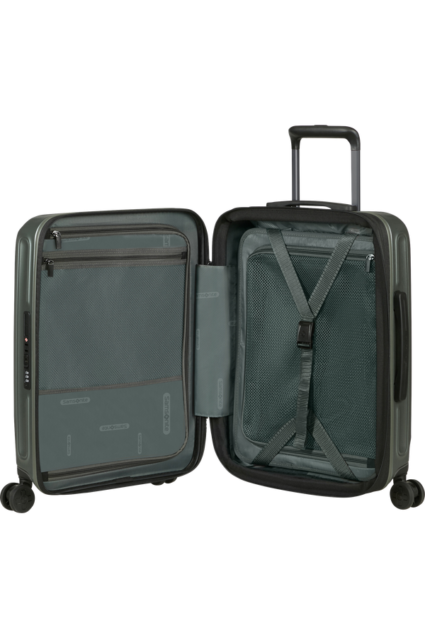 2Wander Ekspanderbar kuffert med 4 hjul 55cm | Samsonite 2Wander Spinner Expandable 55cm  Matt Sage Khaki