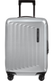 Samsonite Nuon Spinner Expandable 55cm  Mat sølv