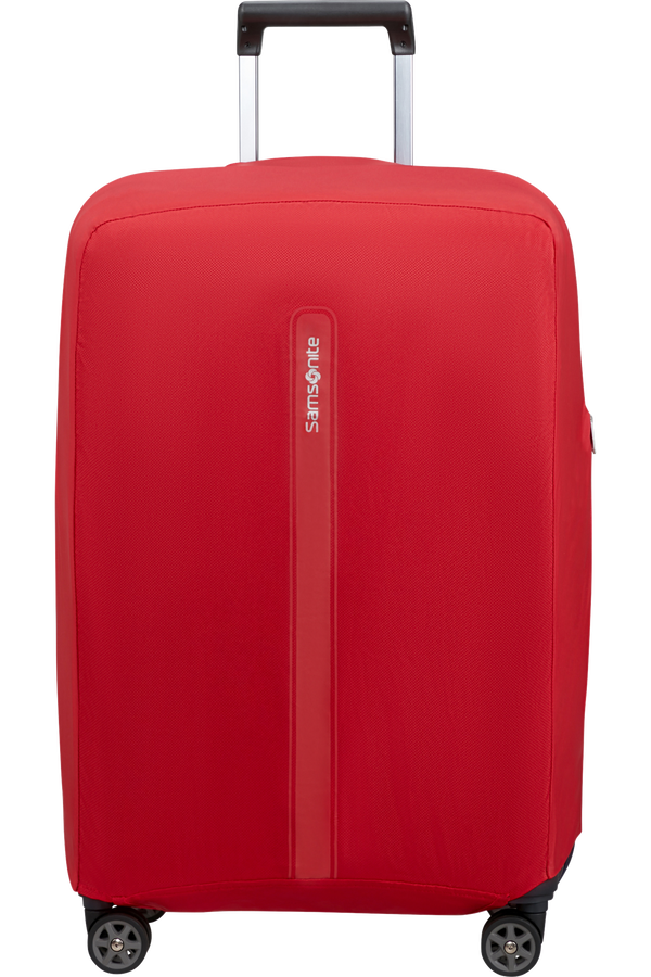 Samsonite Ta Revolution Foldable Luggage Cover M  Rød