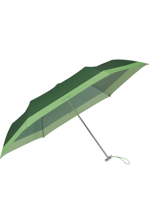 Samsonite Alu Drop S 3 Sect. Manual Flat  Bottle Green/Lime Green