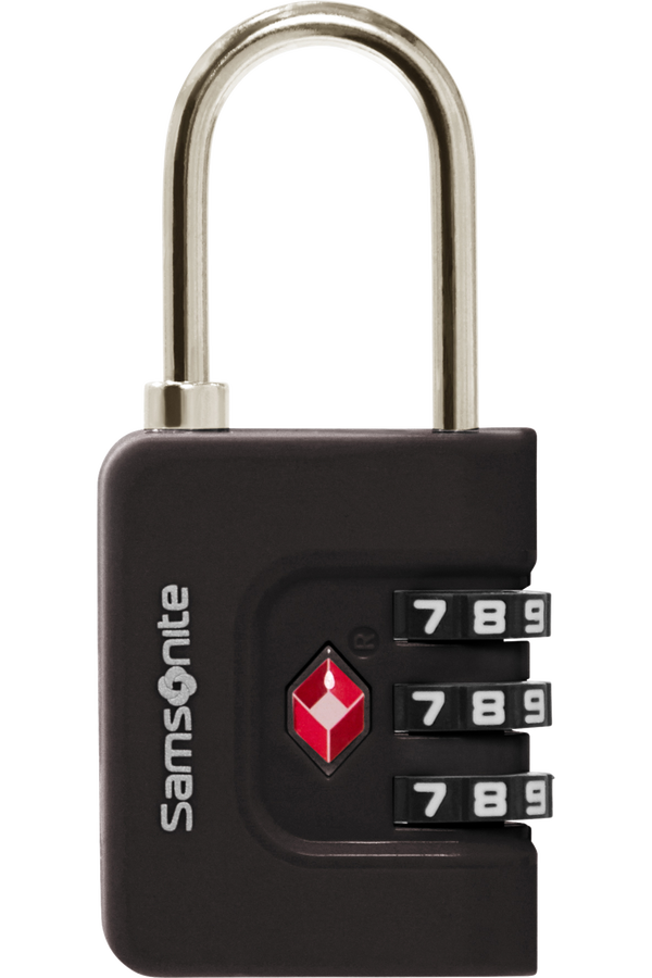 Samsonite Ta Revolution Combilock 3 dial TSA  Sort